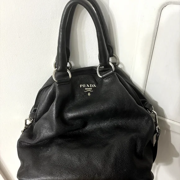 Prada Vitello Daino Leather Shopping Tote - Picture 2 of 2